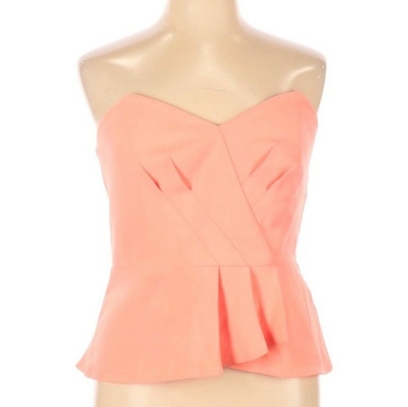 White House Black Market Peplum Top NEW - Picture 4 of 4